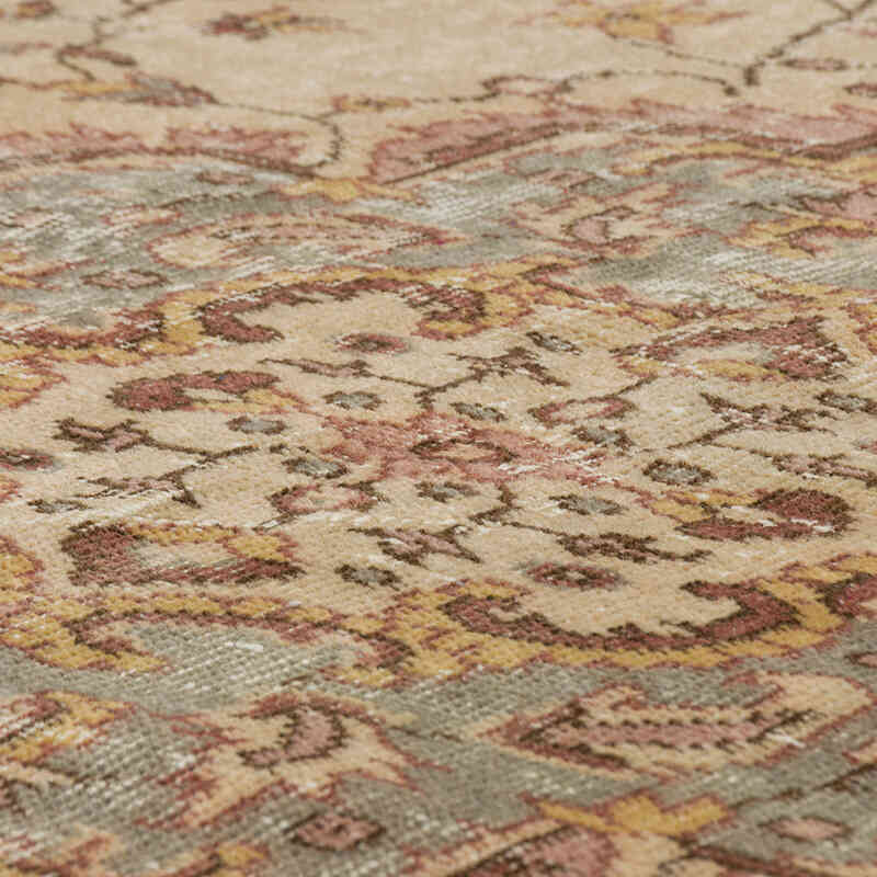 Alfombra Vintage Turca Anudada a Mano - 183 cm x 280 cm - K0065666