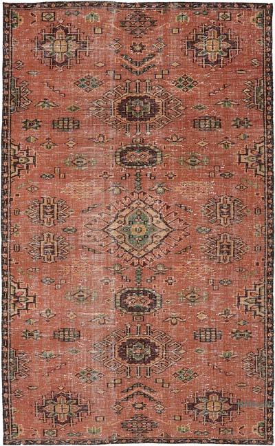 Vintage Turkish Hand-Knotted Rug - 4' 9" x 8' 1" (57 in. x 97 in.)