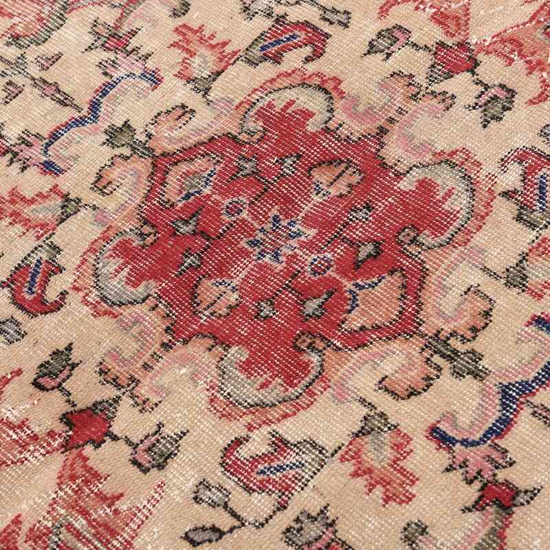Alfombra Vintage Turca Anudada a Mano - 170 cm x 257 cm - K0065672