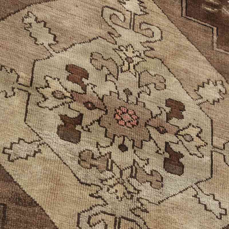 Vintage Turkish Hand-Knotted Runner - 4'  x 9' 3" (48" x 111") - K0065676