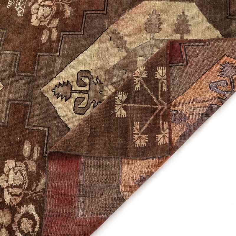 Vintage Turkish Hand-Knotted Runner - 4'  x 9' 3" (48" x 111") - K0065676
