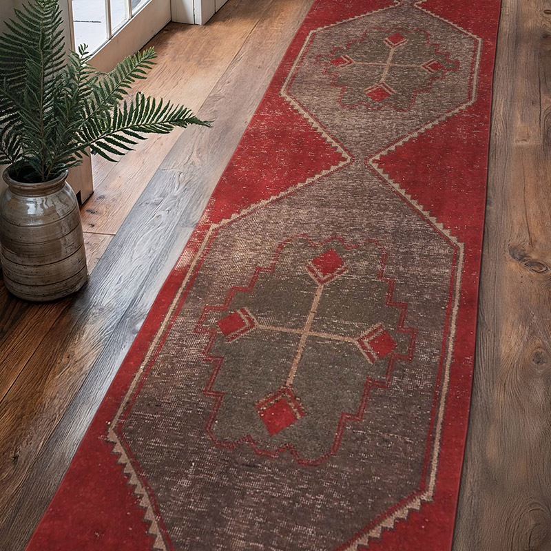Vintage Anadolu Yolluk - 95 cm x 400 cm - K0065682