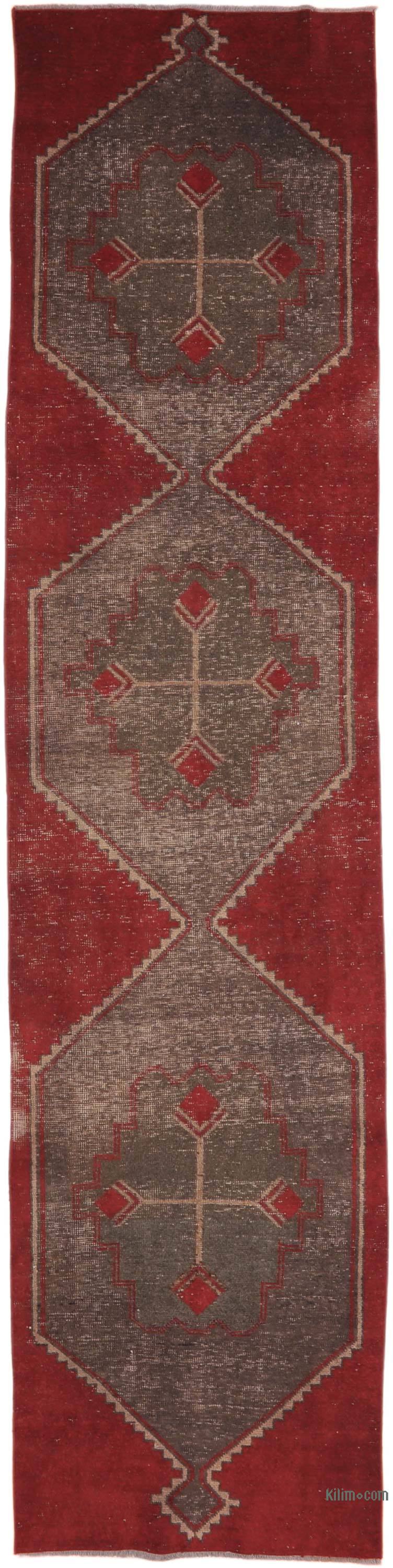 Vintage Anadolu Yolluk - 95 cm x 400 cm - K0065682
