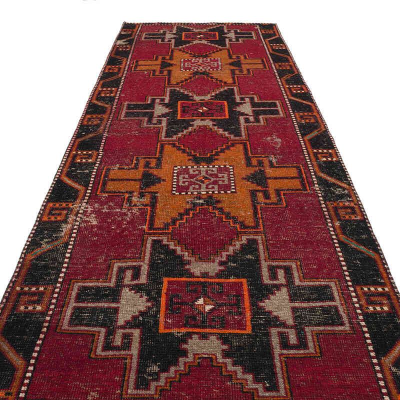 Alfombra Turca Vintage De Pasillo - 114 cm x 348 cm - K0065686