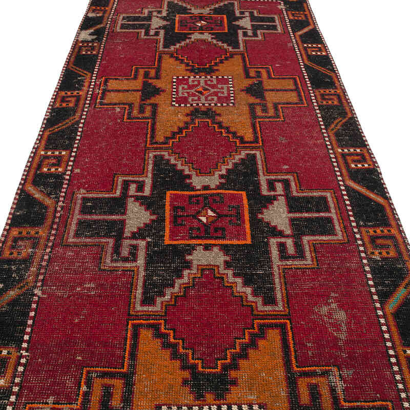 Alfombra Turca Vintage De Pasillo - 114 cm x 348 cm - K0065686