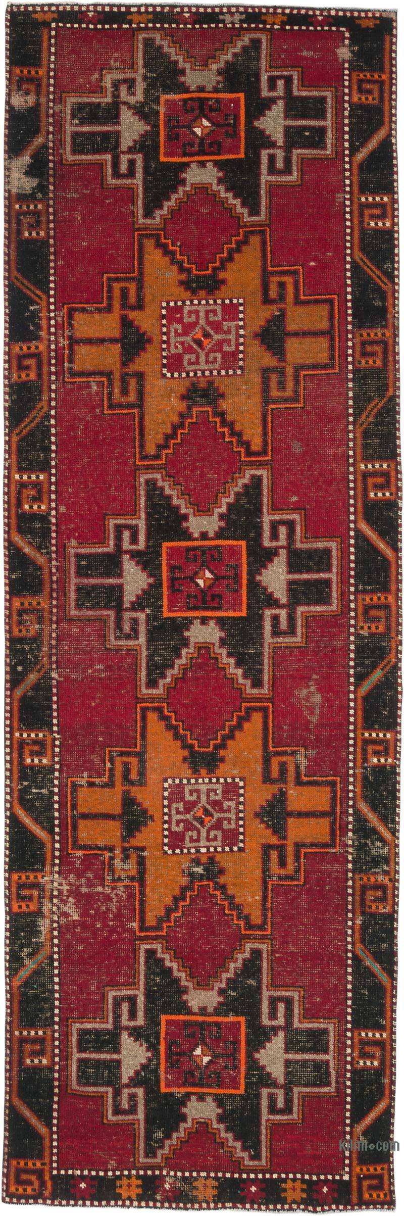 Alfombra Turca Vintage De Pasillo - 114 cm x 348 cm - K0065686