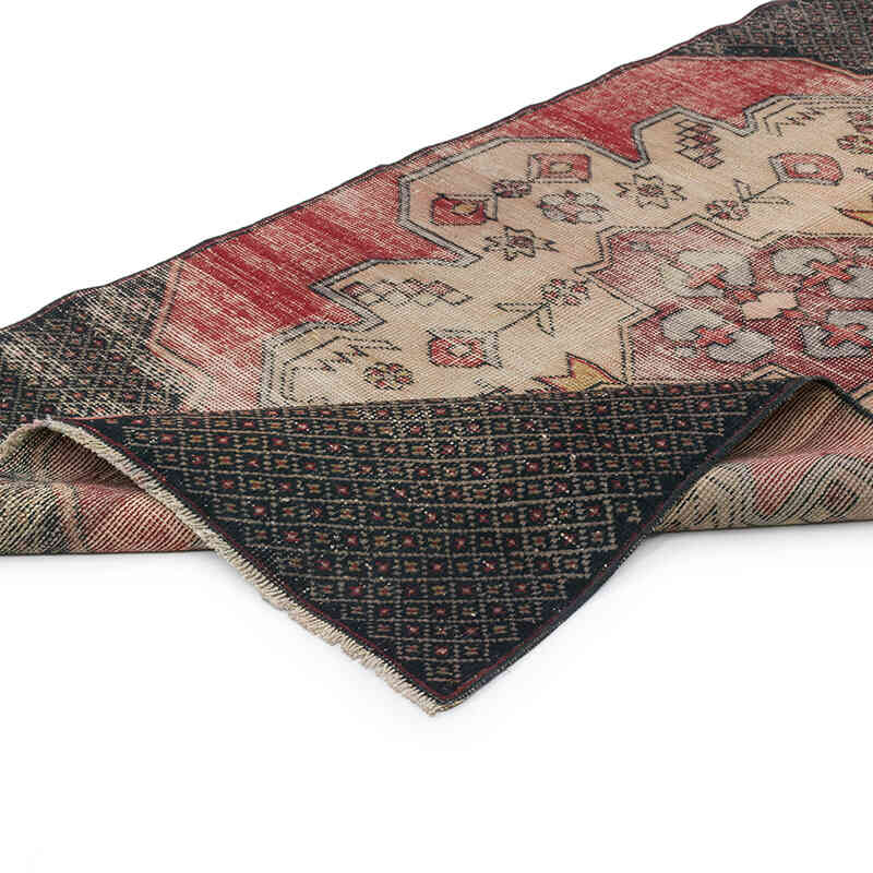 Alfombra Vintage Turca Anudada a Mano - 100 cm x 190 cm - K0065698
