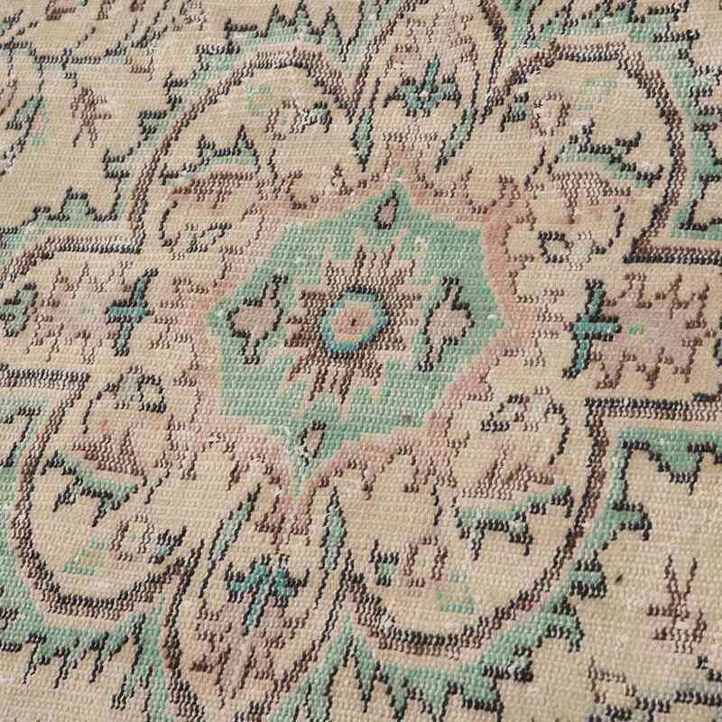 Alfombra Vintage Turca Anudada a Mano - 161 cm x 262 cm - K0065702