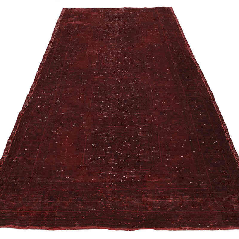 Alfombra Turca Vintage Sobre-teñida - 130 cm x 300 cm - K0065710