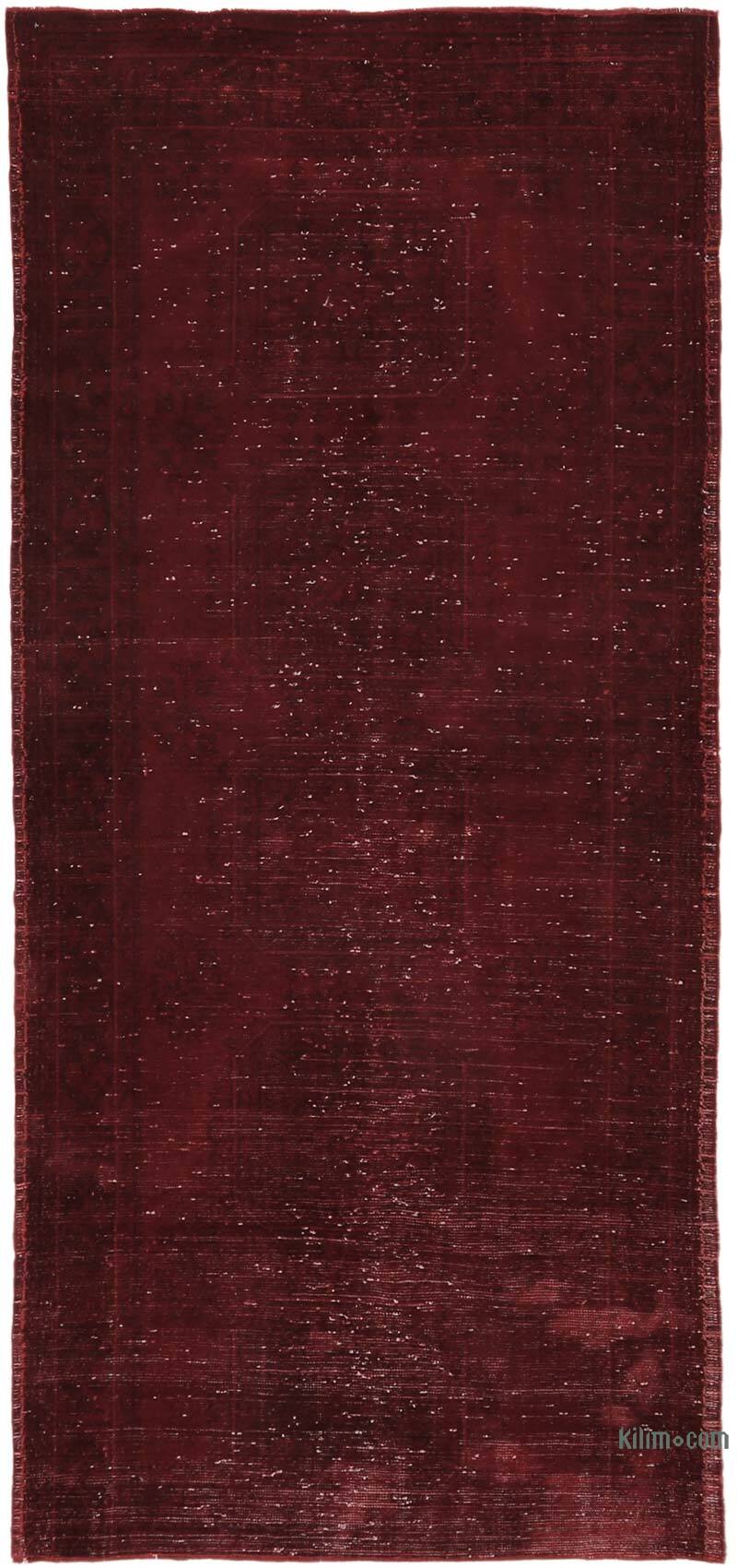 Alfombra Turca Vintage Sobre-teñida - 130 cm x 300 cm - K0065710