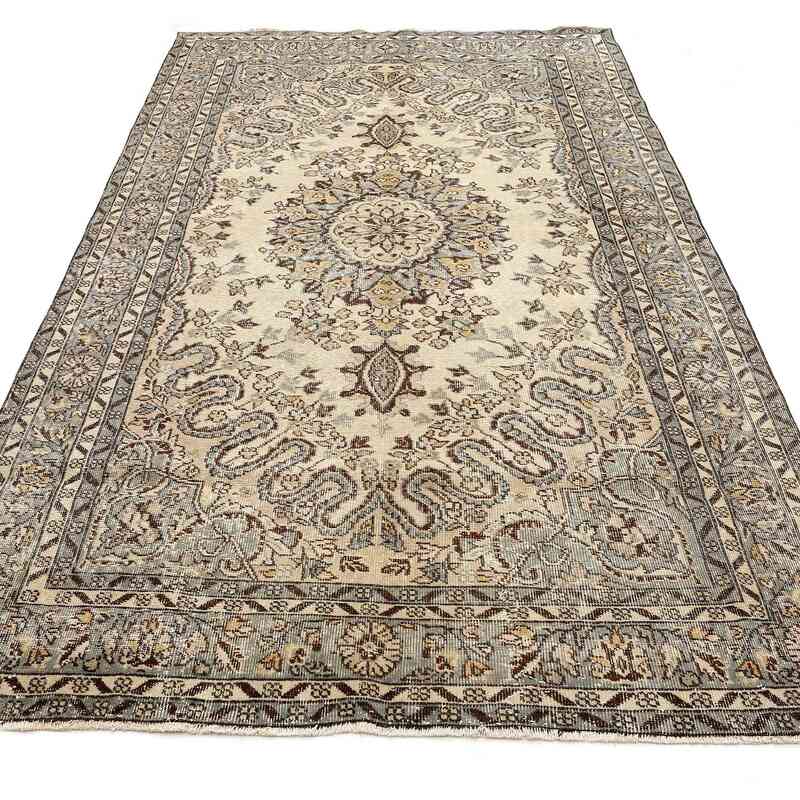 El Dokuma Vintage Halı - 172 cm x 286 cm - K0065712