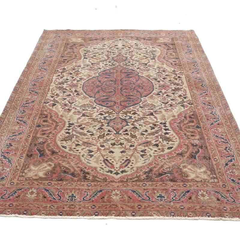Vintage Turkish Hand-Knotted Rug - 5' 5" x 8' 6" (65" x 102") - K0065713
