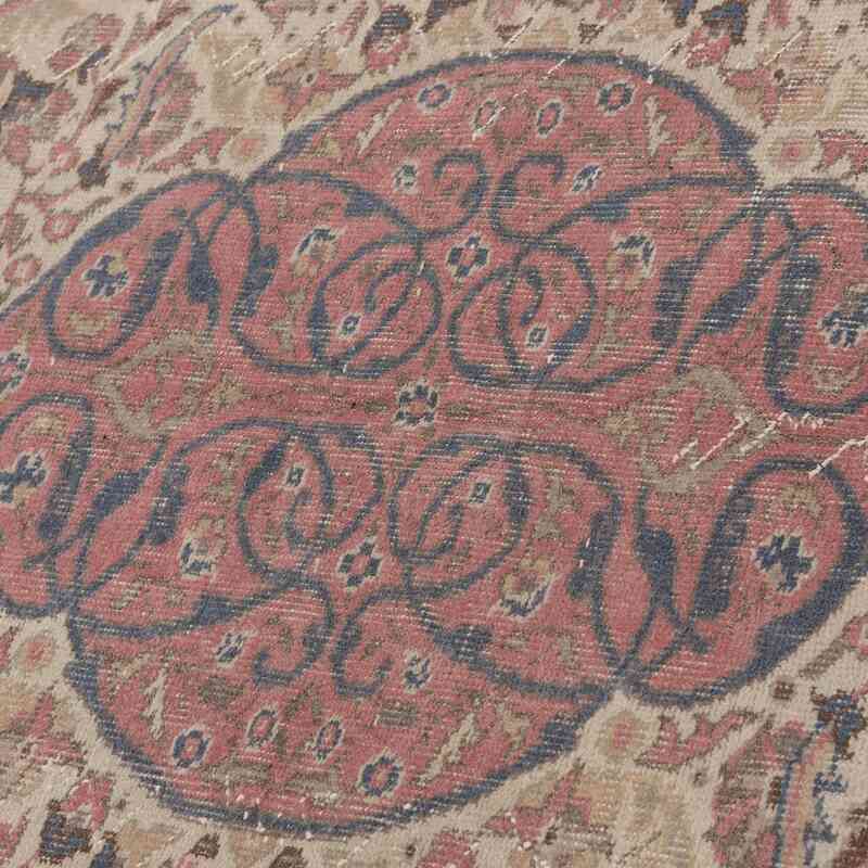 Vintage Turkish Hand-Knotted Rug - 5' 5" x 8' 6" (65" x 102") - K0065713