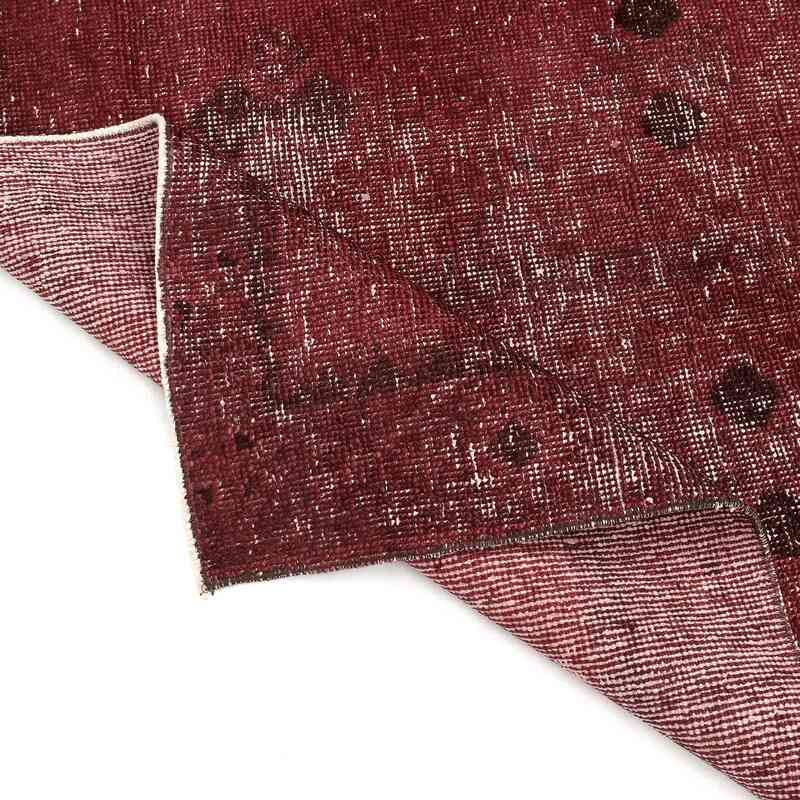 Over-dyed Vintage Hand-Knotted Turkish Rug - 3' 8" x 8' 9" (44" x 105") - K0065714