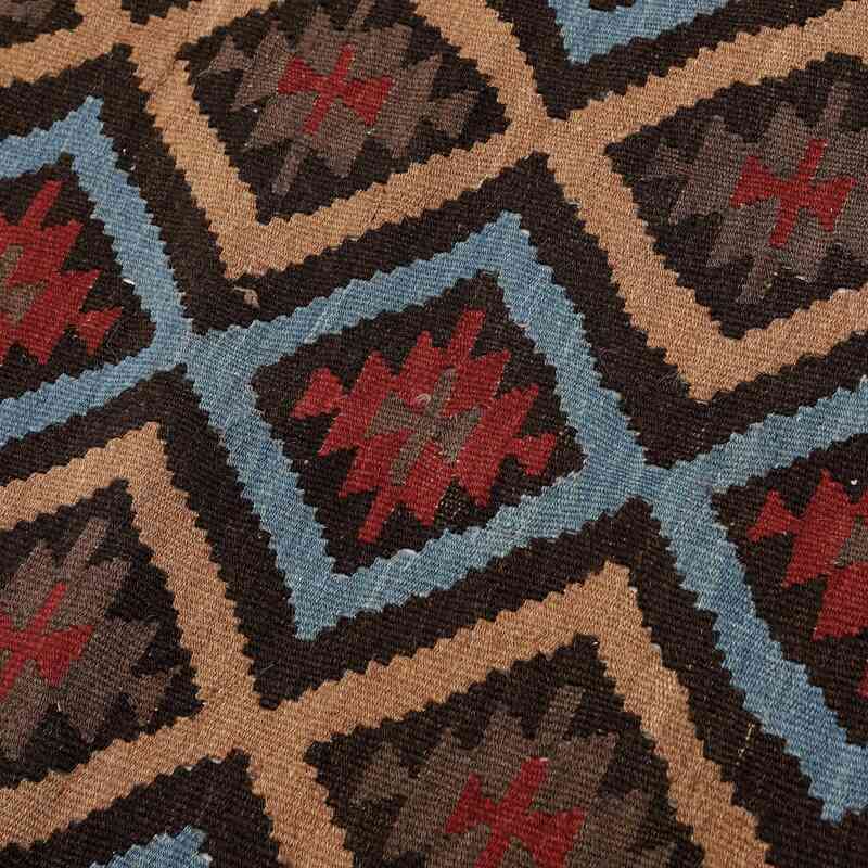 Vintage Anatolian Kilim Rug - 7' 1" x 7' 3" (85" x 87") - K0065722