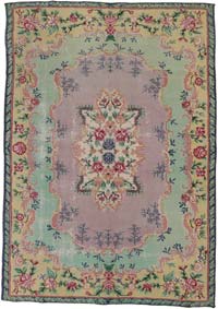 El Dokuma Vintage Halı - 205 cm x 310 cm