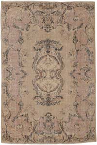 Vintage Turkish Hand-Knotted Rug - 6' 1