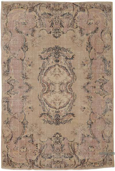 Alfombra Vintage Turca Anudada a Mano - 186 cm x 280 cm