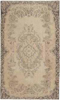Vintage Turkish Hand-Knotted Rug - 3' 10" x 6' 4" (46" x 76")
