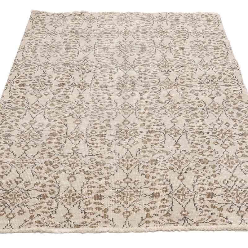Vintage Turkish Hand-Knotted Rug - 4' 9" x 6' 2" (57" x 74") - K0065742