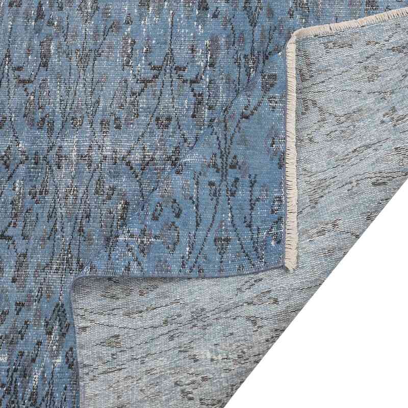 Boyalı El Dokuma Vintage Halı - 124 cm x 217 cm - K0065743