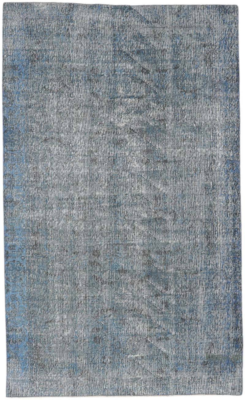 Alfombra Turca Vintage Sobre-teñida - 141 cm x 233 cm - K0065747
