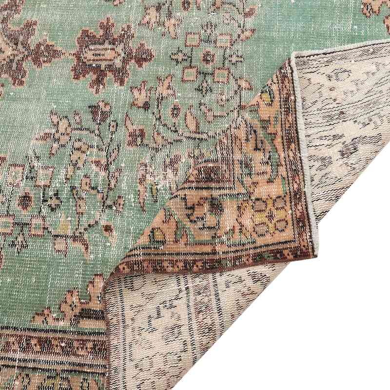Alfombra Vintage Turca Anudada a Mano - 178 cm x 292 cm - K0065750