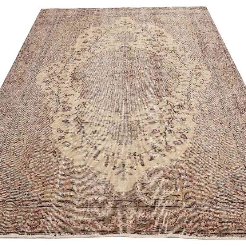Alfombra Vintage Turca Anudada a Mano - 170 cm x 261 cm - K0065752