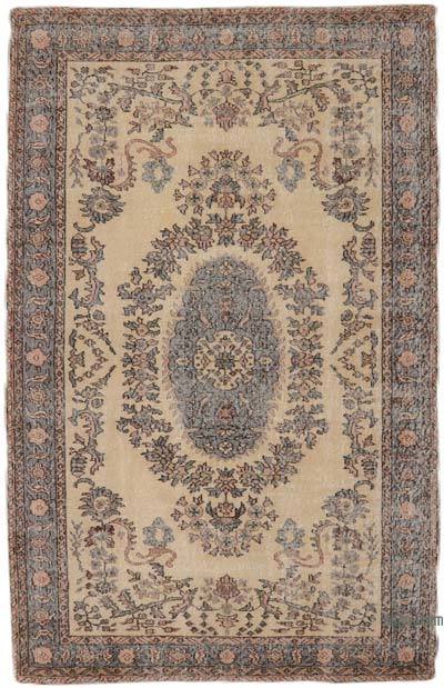 El Dokuma Vintage Halı - 169 cm x 263 cm
