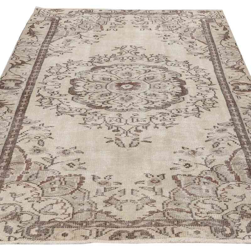 El Dokuma Vintage Halı - 152 cm x 220 cm - K0065757