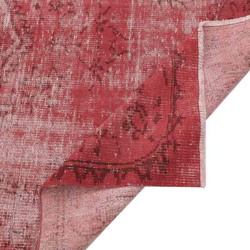 Over-dyed Vintage Hand-Knotted Turkish Rug - 5' 1" x 8' 10" (61" x 106") - K0065758