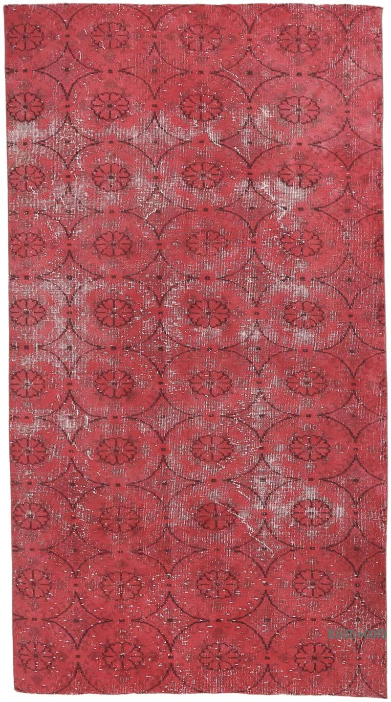 Alfombra Turca Vintage Sobre-teñida - 160 cm x 295 cm - K0065761