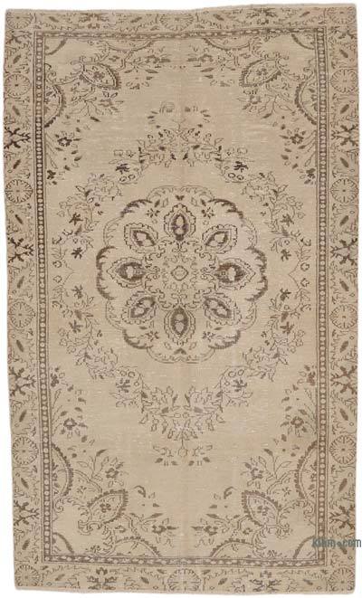 Alfombra Vintage Turca Anudada a Mano - 161 cm x 268 cm