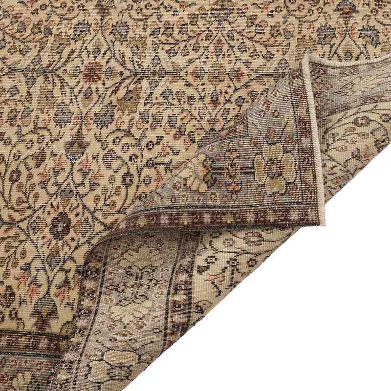 Vintage Turkish Hand-Knotted Rug - 6' 1" x 9' 6" (73" x 114") - K0065767