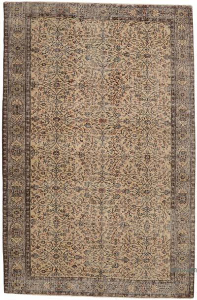 El Dokuma Vintage Halı - 186 cm x 290 cm