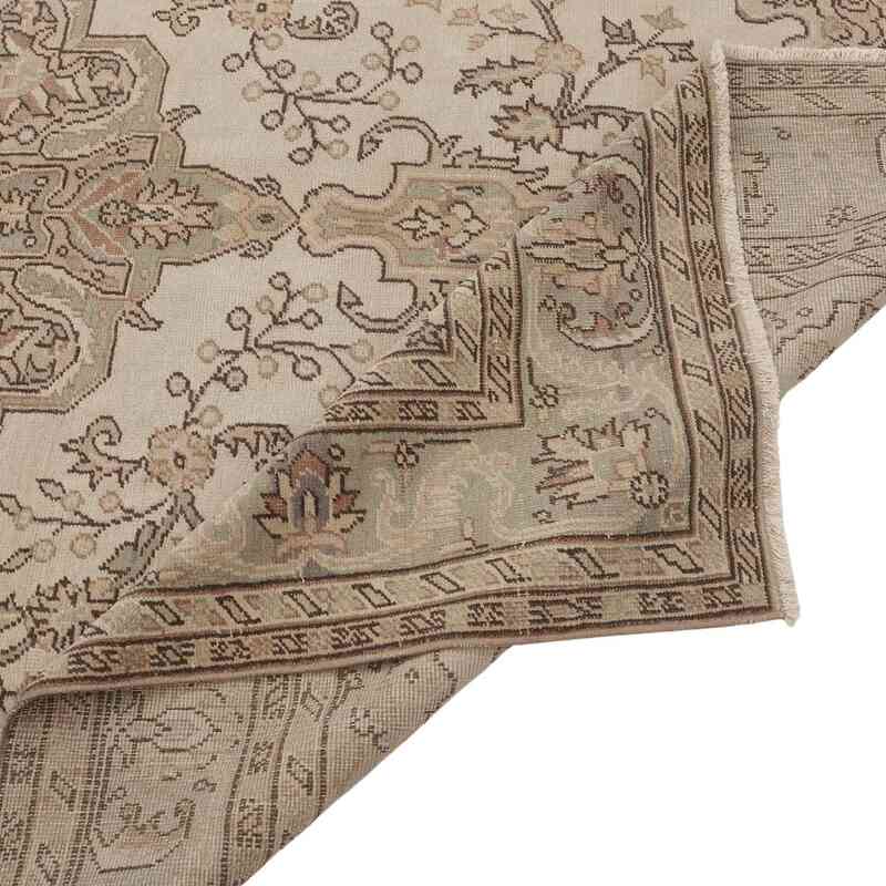 Vintage Turkish Hand-Knotted Rug - 6'  x 9' 2" (72" x 110") - K0065769