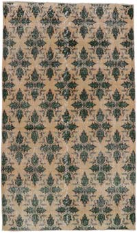 El Dokuma Vintage Halı - 114 cm x 192 cm