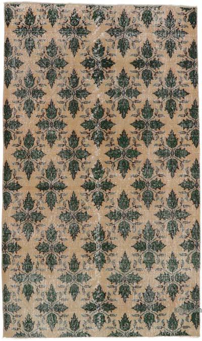 Alfombra Vintage Turca Anudada a Mano - 114 cm x 192 cm