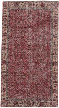 Alfombra Vintage Turca Anudada a Mano - 108 cm x 200 cm