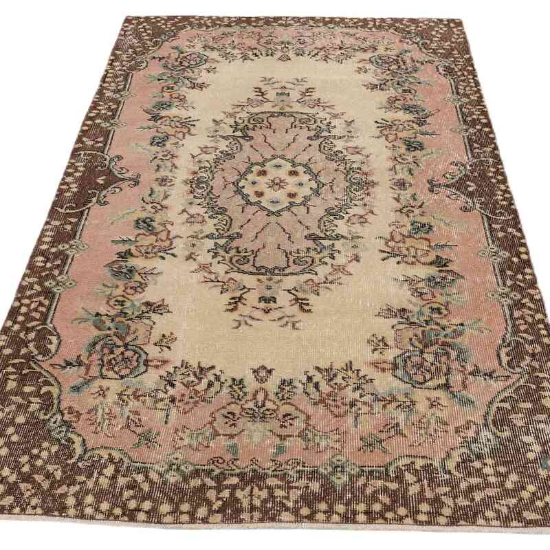 Vintage Turkish Hand-Knotted Rug - 3' 9" x 6' 9" (45" x 81") - K0065777