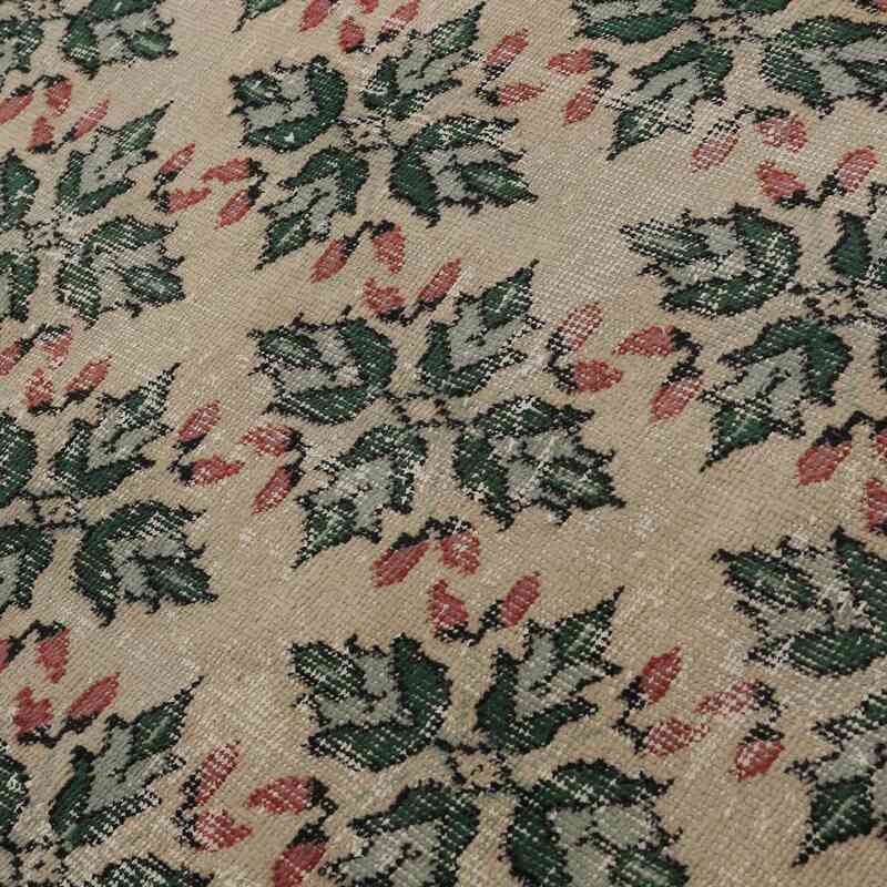 Alfombra Vintage Turca Anudada a Mano - 109 cm x 195 cm - K0065786