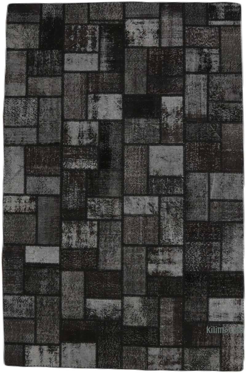 Patchwork El Dokuma Halı - 196 cm x 298 cm - K0065794