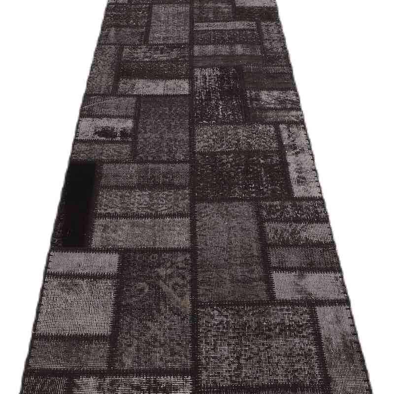 Boyalı Patchwork Halı - 81 cm x 300 cm - K0065795