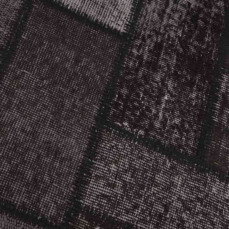 Boyalı Patchwork Halı - 81 cm x 300 cm - K0065795