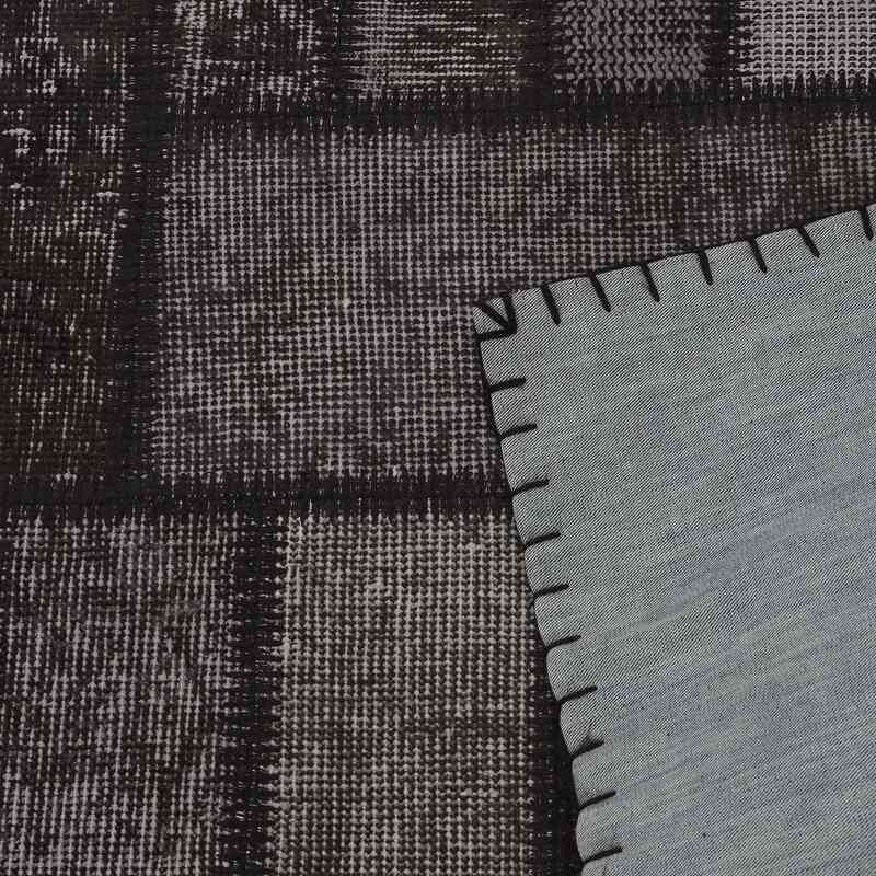 Boyalı Patchwork Halı - 81 cm x 300 cm - K0065795
