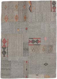 Patchwork Kilim Rug - 4' 11" x 6' 9" (59" x 81")