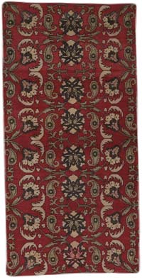 El Dokuma Vintage Halı - 97 cm x 194 cm