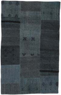 Alfombra Kilim de Retazos - 157 cm x 245 cm