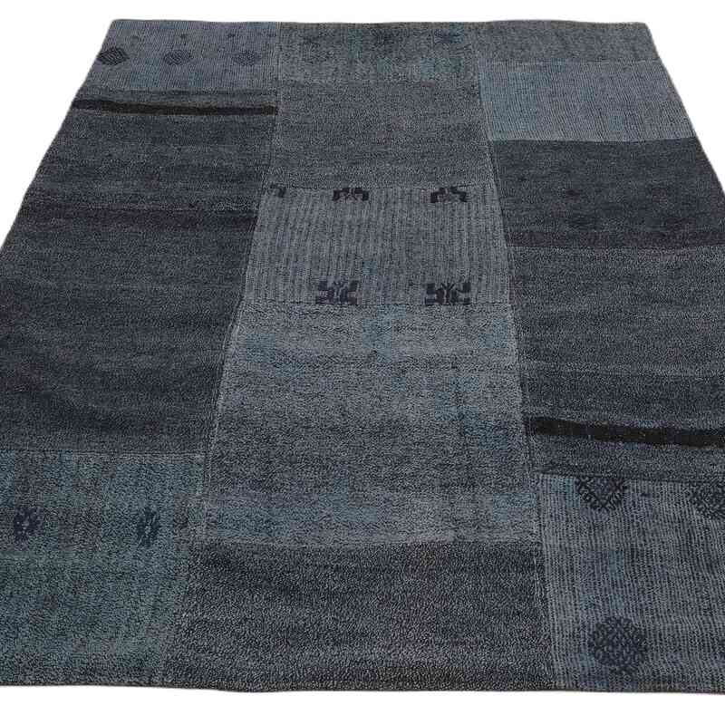 Alfombra Kilim de Retazos - 157 cm x 245 cm - K0065819