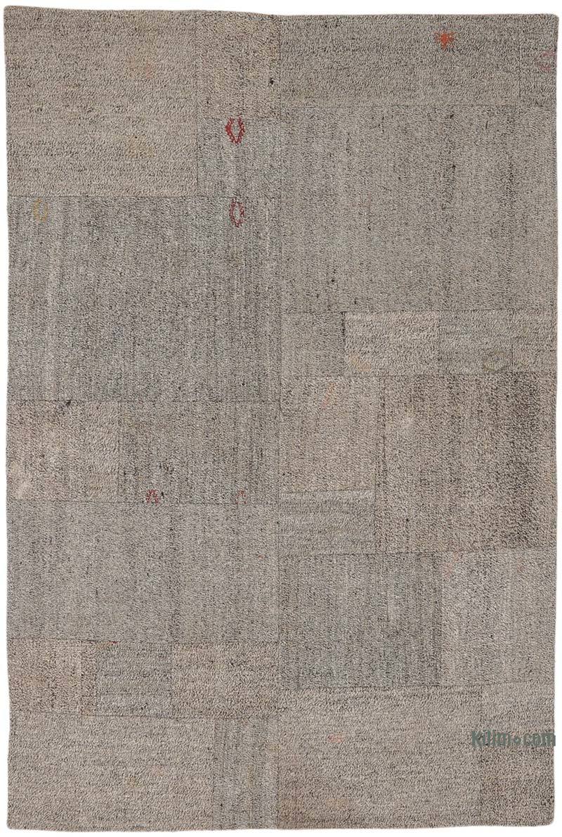 Patchwork Kilim Rug - 5' 5" x 8' 2" (65" x 98") - K0065820